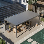 Royal LED 6x3 Pergola with blinds