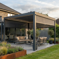 Royal LED 4x3 Pergola with blinds