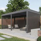 Royal LED 6x3 Pergola with blinds