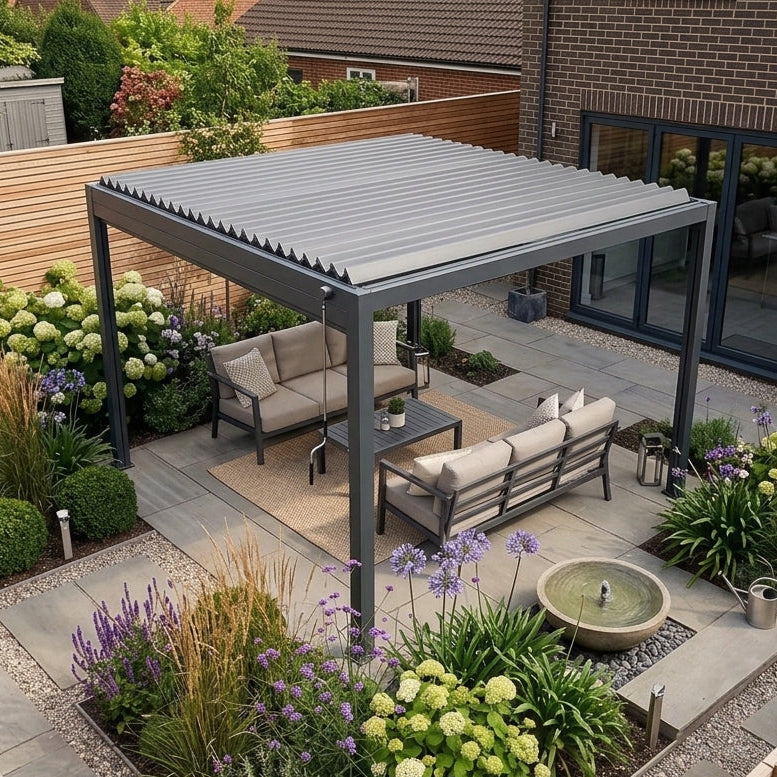 Royal LED 3x3 Pergola without blinds